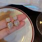 Korean Zircon Crystal Earrings
