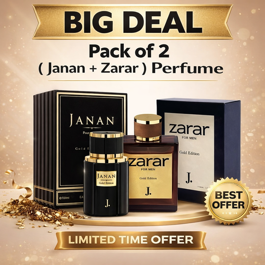 Pack of 2 (Janan + Zarar) Perfume – Long Lasting Premium Fragrance Set
