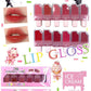 Pack of 6  Crazy Girl Ice cream Matte Lipgloss